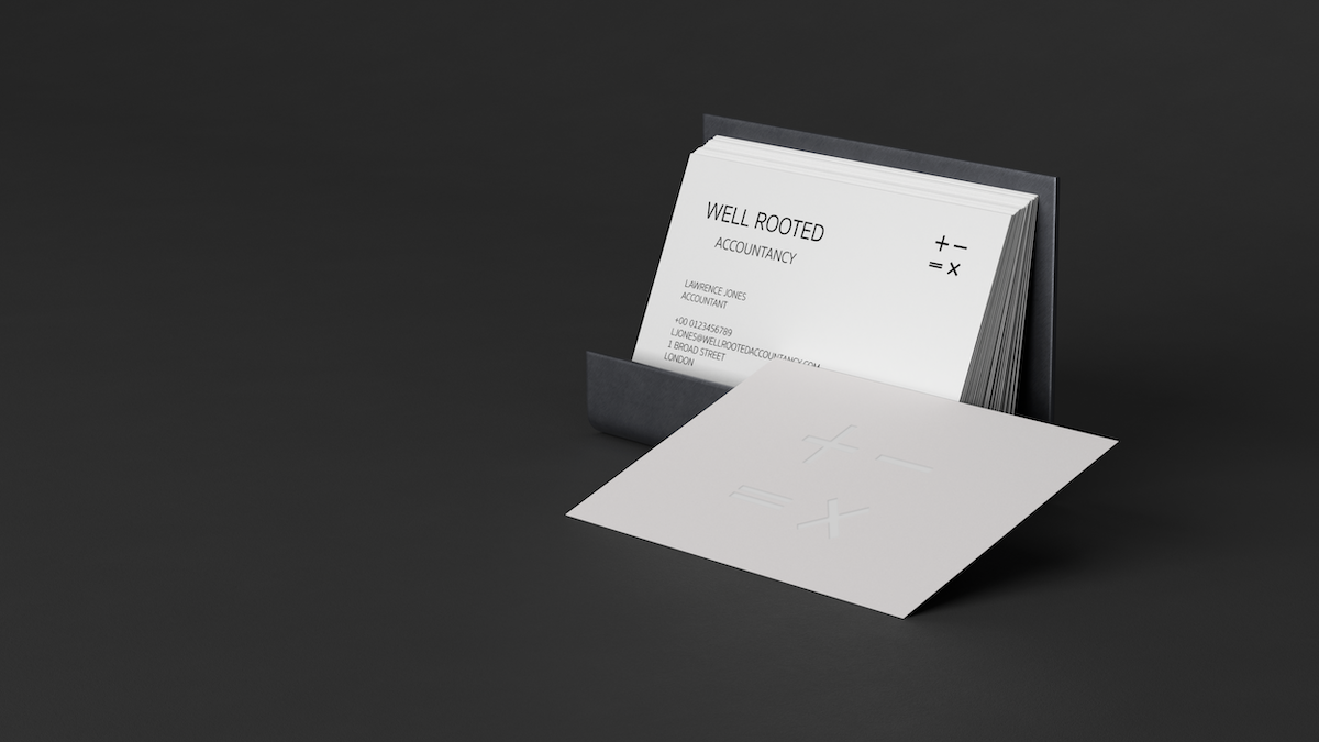 Well Rooted Business Card