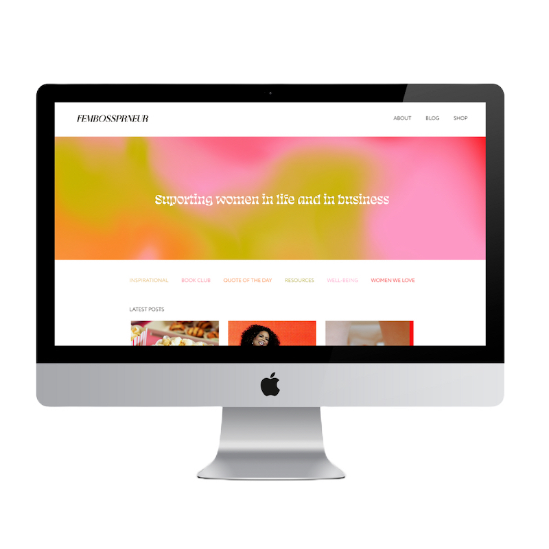Fembosspreneur Website Design